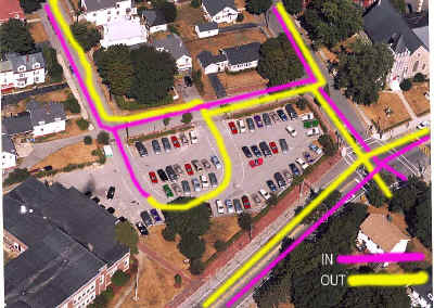 Longfellow ParkinglotMARKED.jpg (94174 bytes)